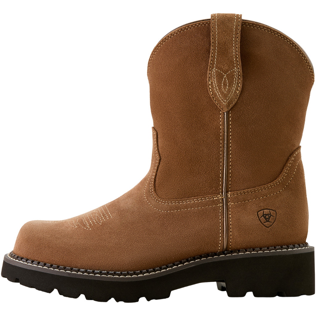 2025 Ariat Womens Fatbaby Slouch Western Stiefel 10063871 - Crushed Peanut